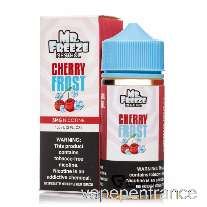 Cherry Frost - Mr Freeze - Stylo Vape 100 Ml 3 Mg